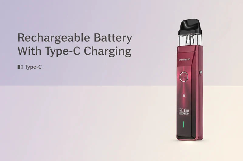 Rechargeable Battery With Type-C Charging