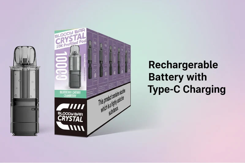 Rechargeable Battery with Type-C Charging