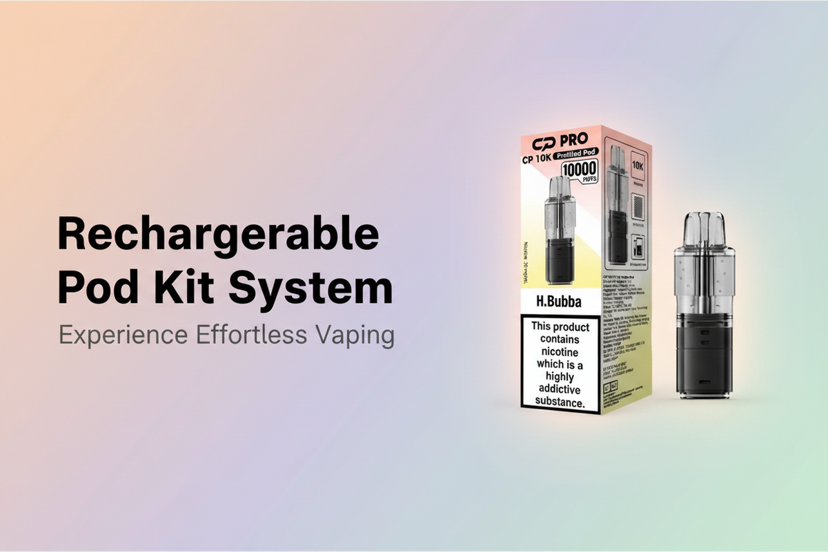 Rechargeable Pod Kit System