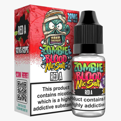 Box Of 5 - Zombie Blood 10ML Nic Salts