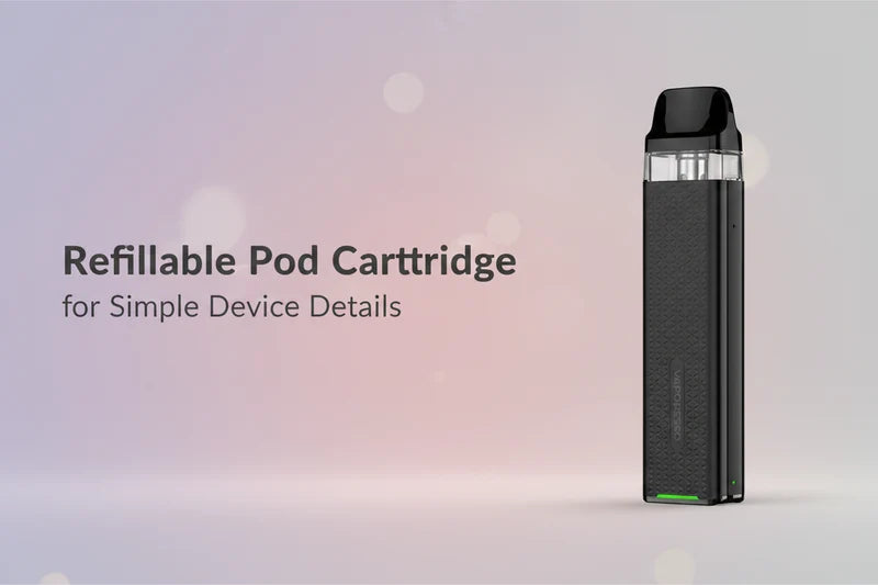 Refillable Pod Cartridge for Simple Device Details