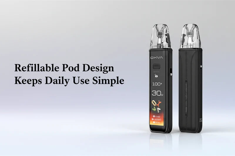 Refillable Pod Design Keeps Daily Use Simple