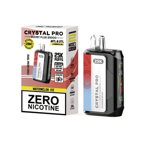Shop 0MG Crystal Pro Boost Plus 25k Prefilled Pod Kit - Box of 5 - 0MG Crystal Pro Boost Plus 25k Prefilled Pod Kit - Box of 5 - Vape Blaze