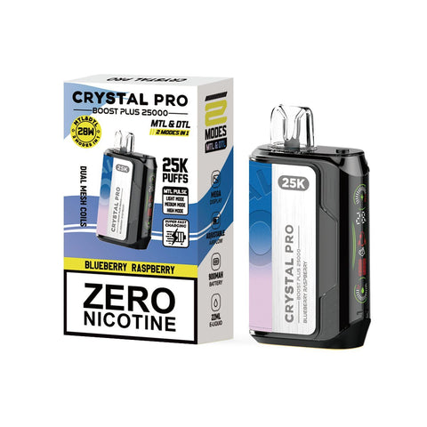 Shop 0MG Crystal Pro Boost Plus 25k Prefilled Pod Kit - Box of 5 - 0MG Crystal Pro Boost Plus 25k Prefilled Pod Kit - Box of 5 - Vape Blaze