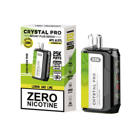 Shop 0MG Crystal Pro Boost Plus 25k Prefilled Pod Kit - 0MG Crystal Pro Boost Plus 25k Prefilled Pod Kit - Vape Blaze