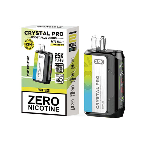 Shop 0MG Crystal Pro Boost Plus 25k Prefilled Pod Kit - 0MG Crystal Pro Boost Plus 25k Prefilled Pod Kit - Vape Blaze