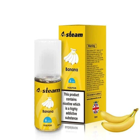 Shop A Steam 10ML Eliquid Box of 10 - A Steam 10ML Eliquid Box of 10 - Vape Blaze