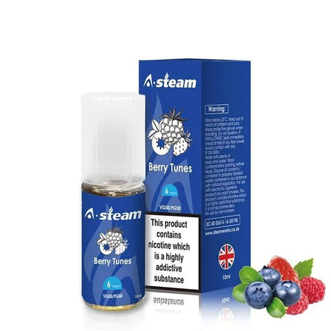 Shop A Steam 10ML Eliquid Box of 10 - A Steam 10ML Eliquid Box of 10 - Vape Blaze