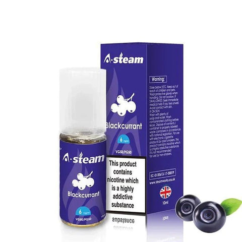 Shop A Steam 10ML Eliquid Box of 10 - A Steam 10ML Eliquid Box of 10 - Vape Blaze