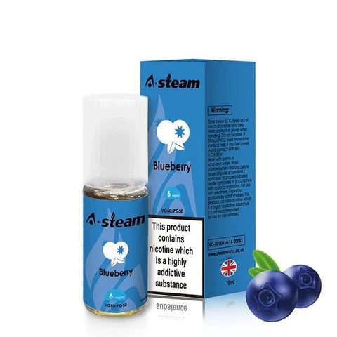 Shop A Steam 10ML Eliquid Box of 10 - A Steam 10ML Eliquid Box of 10 - Vape Blaze