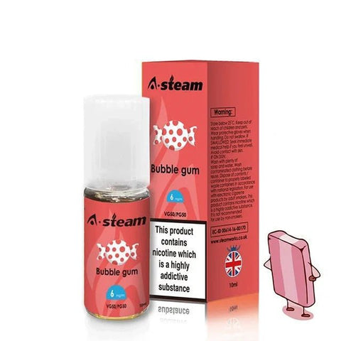 Shop A Steam 10ML Eliquid Box of 10 - A Steam 10ML Eliquid Box of 10 - Vape Blaze