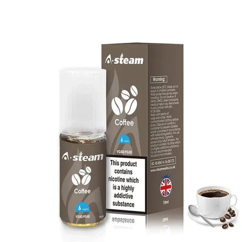 Shop A Steam 10ML Eliquid Box of 10 - A Steam 10ML Eliquid Box of 10 - Vape Blaze