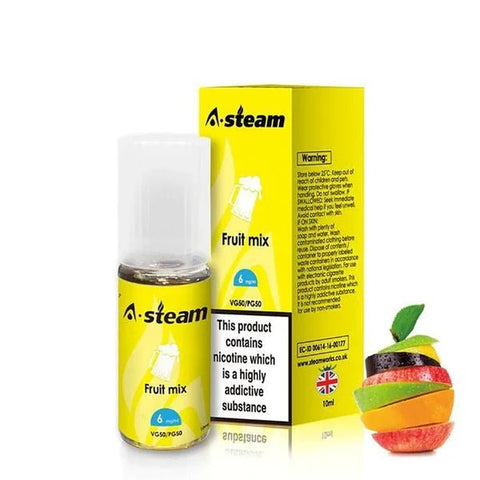 Shop A Steam 10ML Eliquid Box of 10 - A Steam 10ML Eliquid Box of 10 - Vape Blaze