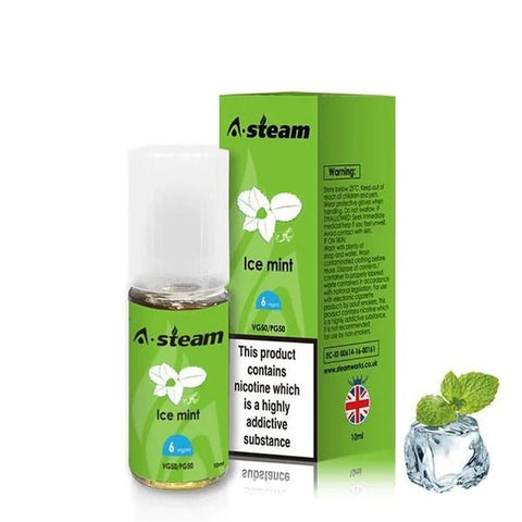 Shop A Steam 10ML Eliquid Box of 10 - A Steam 10ML Eliquid Box of 10 - Vape Blaze