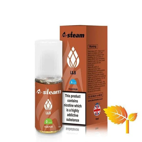 Shop A Steam 10ML Eliquid Box of 10 - A Steam 10ML Eliquid Box of 10 - Vape Blaze