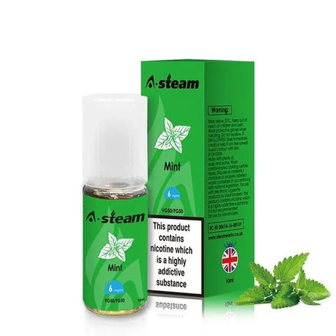 Shop A Steam 10ML Eliquid Box of 10 - A Steam 10ML Eliquid Box of 10 - Vape Blaze