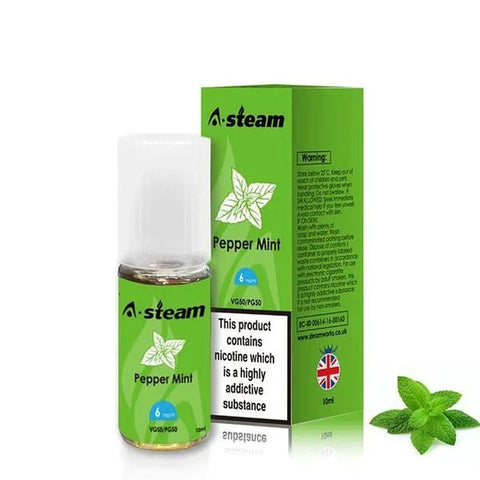 Shop A Steam 10ML Eliquid Box of 10 - A Steam 10ML Eliquid Box of 10 - Vape Blaze