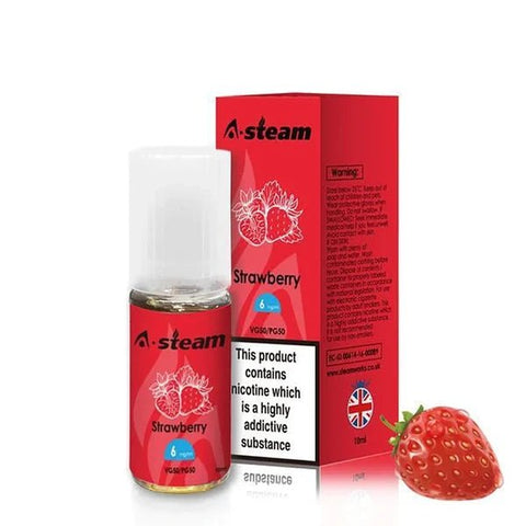 Shop A Steam 10ML Eliquid Box of 10 - A Steam 10ML Eliquid Box of 10 - Vape Blaze