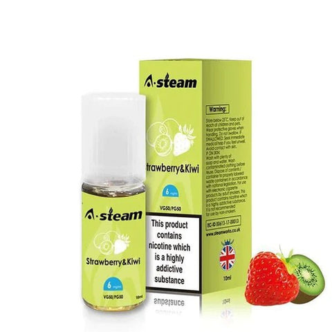Shop A Steam 10ML Eliquid Box of 10 - A Steam 10ML Eliquid Box of 10 - Vape Blaze