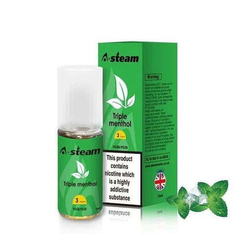 Shop A Steam 10ML Eliquid Box of 10 - A Steam 10ML Eliquid Box of 10 - Vape Blaze