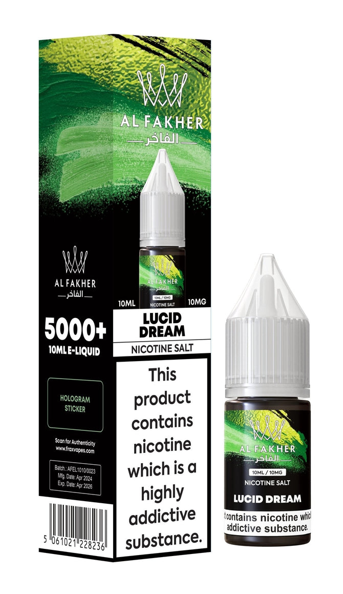 Al Fakher Nic Salt 10ml E-Liquid Box of 10 (variant)