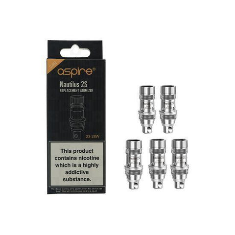 Shop Aspire Nautilus 2s 0.4ohm - Coils - Aspire Nautilus 2s 0.4ohm - Coils - Vape Blaze