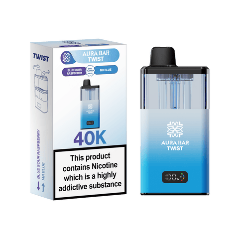 Shop Aura Bar Twist 40k Prefilled Pod Vape - Aura Bar Twist 40k Prefilled Pod Vape - Vape Blaze