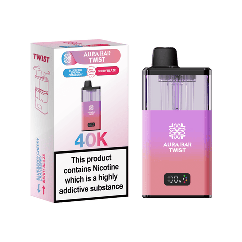 Shop Aura Bar Twist 40k Prefilled Pod Vape - Aura Bar Twist 40k Prefilled Pod Vape - Vape Blaze