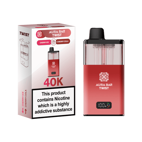 Shop Aura Bar Twist 40k Prefilled Pod Vape - Aura Bar Twist 40k Prefilled Pod Vape - Vape Blaze