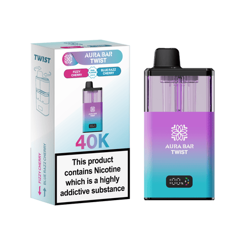 Shop Aura Bar Twist 40k Prefilled Pod Vape - Aura Bar Twist 40k Prefilled Pod Vape - Vape Blaze