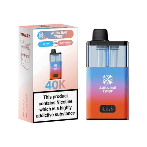 Shop Aura Bar Twist 40k Prefilled Pod Vape - Aura Bar Twist 40k Prefilled Pod Vape - Vape Blaze