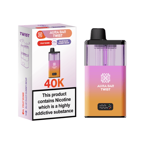 Shop Aura Bar Twist 40k Prefilled Pod Vape - Aura Bar Twist 40k Prefilled Pod Vape - Vape Blaze