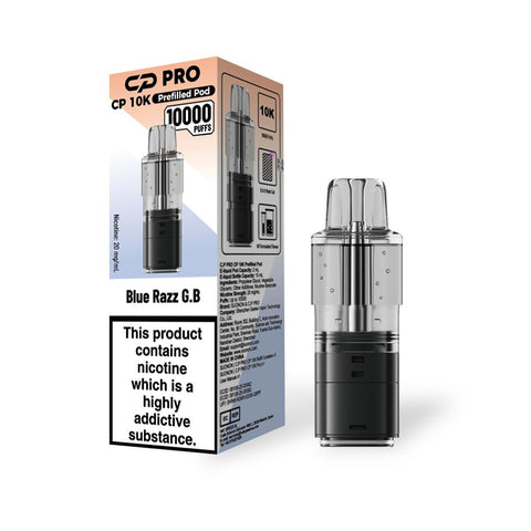 Shop Blue Razz GB - CP Pro CP10k Prefilled Pods - Blue Razz GB - CP Pro CP10k Prefilled Pods - Vape Blaze