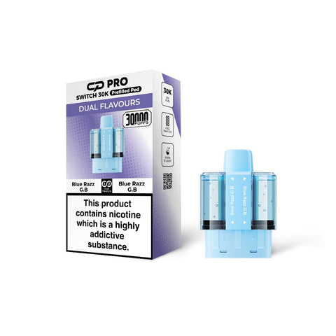 Shop Blue Razz Gummy Bear - CP Pro Switch 30k Prefilled Pods - CP Pro Switch 30k Prefilled Pods - Buy 1 Get 1 Free - Vape Blaze