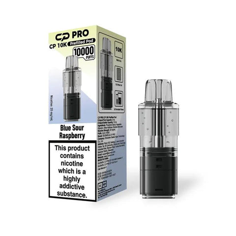 Shop Blue Sour Raspberry - CP Pro CP10k Prefilled Pods - Blue Sour Raspberry - CP Pro CP10k Prefilled Pods - Vape Blaze