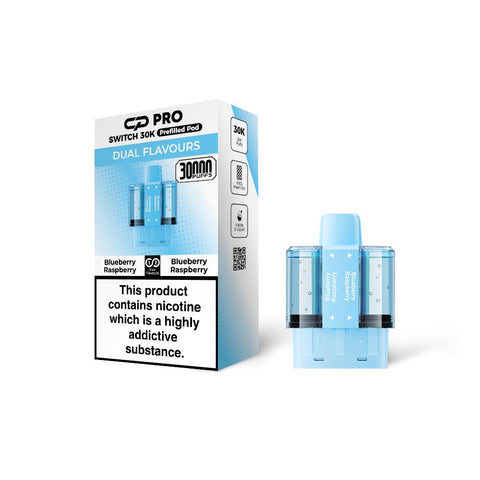 Shop Blueberry Raspberry - CP Pro Switch 30k Prefilled Pods - CP Pro Switch 30k Prefilled Pods - Buy 1 Get 1 Free - Vape Blaze