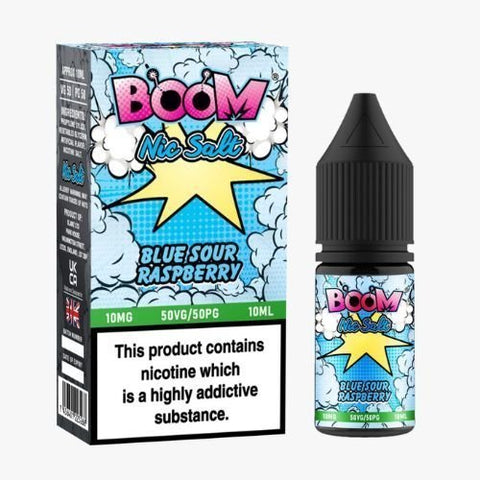 Shop Boom Nic Salt 10ml E - Liquids - Pack Of 5 - Boom Nic Salt 10ml E - Liquids - Pack Of 5 - Vape Blaze