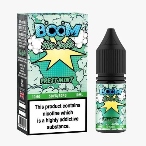 Shop Boom Nic Salt 10ml E - Liquids - Pack Of 5 - Boom Nic Salt 10ml E - Liquids - Pack Of 5 - Vape Blaze