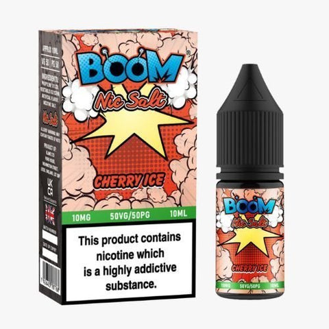 Shop Boom Nic Salt 10ml E - Liquids - Pack Of 5 - Boom Nic Salt 10ml E - Liquids - Pack Of 5 - Vape Blaze