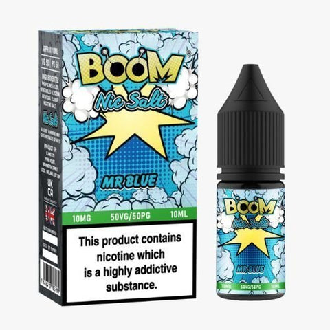 Shop Boom Nic Salt 10ml E - Liquids - Pack Of 5 - Boom Nic Salt 10ml E - Liquids - Pack Of 5 - Vape Blaze