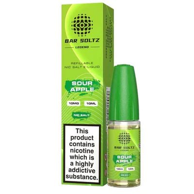 Shop Box of 10 - Bar Soltz Legend 10ML Nic Salts - Box of 10 - Bar Soltz Legend 10ML Nic Salts - Vape Blaze