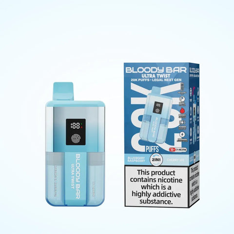 Shop Box of 10 - Bloody Bar Pod Twist 20K Prefilled Pod Kit - Box of 10 - Bloody Bar Pod Twist 20K Prefilled Pod Kit - Vape Blaze