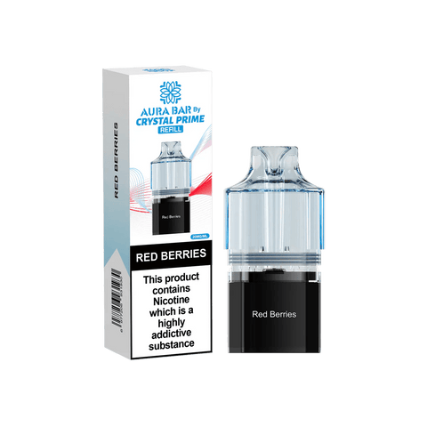 Shop Box of 10 - Crystal Prime Aura 10K Prefilled Pods - Box of 10 - Crystal Prime Aura 10K Prefilled Pods - Vape Blaze