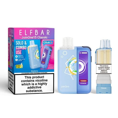 Shop Box of 10 - Elf Bar Join One 15 Prefilled Pod Kit - Box of 10 - Elf Bar Join One 15 Prefilled Pod Kit - Vape Blaze