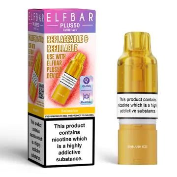 Shop Box of 10 - Elf Bar Plus 50 Prefilled Pods - Box of 10 - Elf Bar Plus 50 Prefilled Pods - Vape Blaze