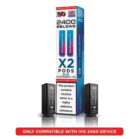 Shop Box of 10 - IVG 2400 Reload 4IN1 Prefilled Pods - Box of 10 - IVG 2400 Reload 4IN1 Prefilled Pods - Vape Blaze