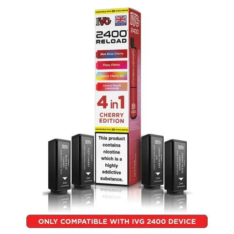 Shop Box of 10 - IVG 2400 Reload 4IN1 Prefilled Pods - Box of 10 - IVG 2400 Reload 4IN1 Prefilled Pods - Vape Blaze