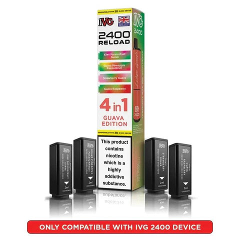 Shop Box of 10 - IVG 2400 Reload 4IN1 Prefilled Pods - Box of 10 - IVG 2400 Reload 4IN1 Prefilled Pods - Vape Blaze