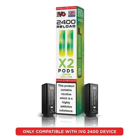 Shop Box of 10 - IVG 2400 Reload 4IN1 Prefilled Pods - Box of 10 - IVG 2400 Reload 4IN1 Prefilled Pods - Vape Blaze