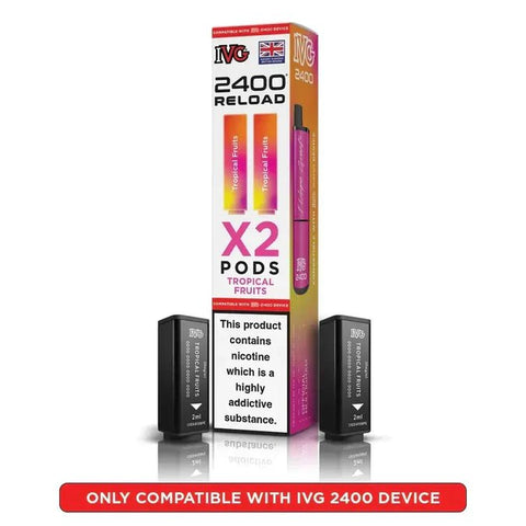 Shop Box of 10 - IVG 2400 Reload 4IN1 Prefilled Pods - Box of 10 - IVG 2400 Reload 4IN1 Prefilled Pods - Vape Blaze